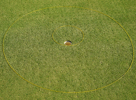 eGolfRing Chip & Putt Package (18" and 6') - White or Yellow