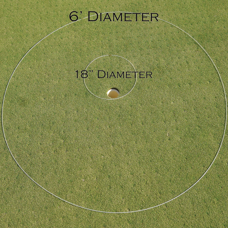 Load image into Gallery viewer, eGolfRing Chip &amp; Putt Package (18" and 6') - White or Yellow
