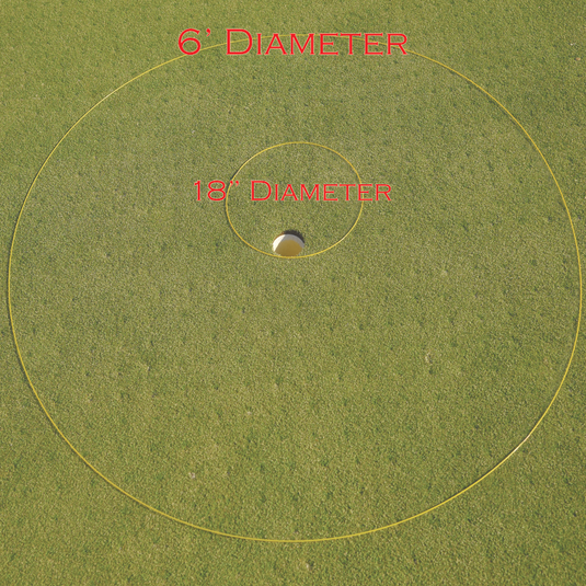 eGolfRing Chip & Putt Package (18" and 6') - White or Yellow