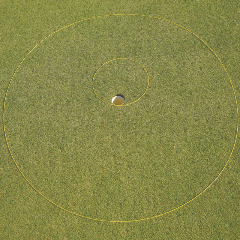 Load image into Gallery viewer, eGolfRing Chip &amp; Putt Package (18" and 6') - White or Yellow
